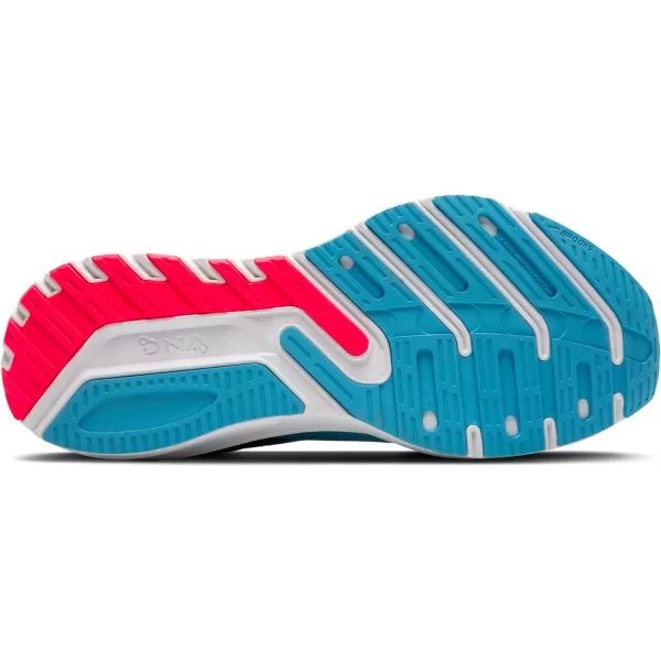 imageBrooks Mens Launch GTS 10 Running ShoeCrystal SeasBlue JayBlack