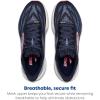 imageBrooks Womens Launch 11 Neutral Running ShoePeacoatBluePeach