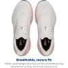 imageBrooks Womens Launch 11 Neutral Running ShoeWhiteGoldPink