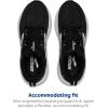imageBrooks Mens Glycerin 22 Neutral Running ShoeBlackGreyWhite