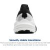 imageBrooks Womens Glycerin Stealthfit 22 Neutral Running ShoeWhiteGreyBlack
