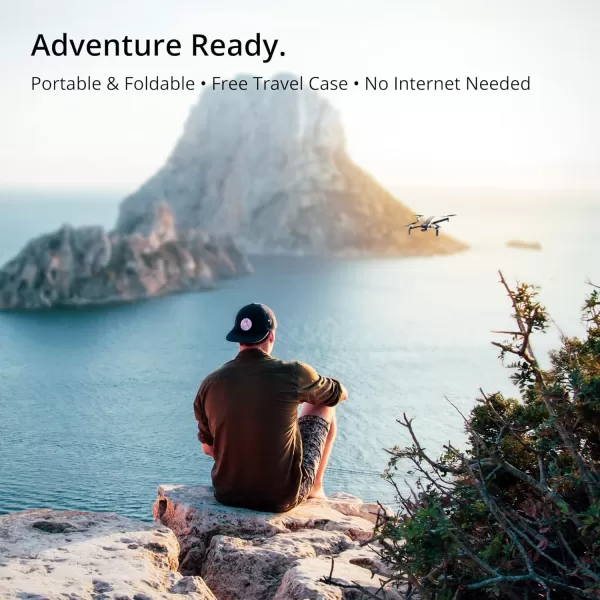 EXO CINEMASTER 24K UHD Camera Drone  28 Minute Flight Time 11MP Photo 4K Professional 3 Axis Gimbal GPS Drone Slow Motion Auto Return Home ampamp More 3 Batteries3 Batteries