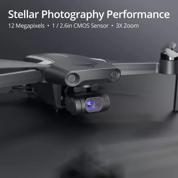 EXO Mini  Professional 4K UHD Long Range Drone with 4K Camera 40 Minute Battery Life 5 Mile Range 12MP Photo FollowMe Return to Home and More  Ready to Fly ampamp Case Included Drone for Adults3 Batteries