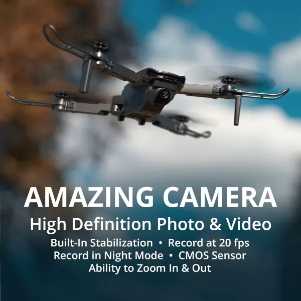 EXO Recon Drone  World Class Photo Quality CinemaQuality Video Powerful Flight EasytoUse Software and More  1 BatteryExo Recon Drone  1 Battery