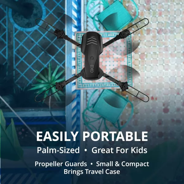 EXO Recon Drone  World Class Photo Quality CinemaQuality Video Powerful Flight EasytoUse Software and More  1 BatteryExo Recon Drone  2 Battery