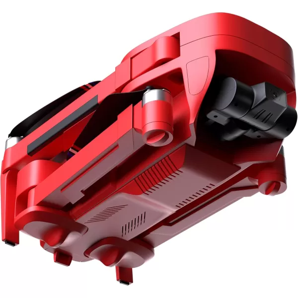 EXO X7 FAA Approved Ranger  High End Camera Drone for Adults Long Battery ampamp Range 4K Camera 3 Axis Gimbal 27MPH Speed Powerful ampamp Playful Drone with Camera and GPS Return to Home 1 Battery Red