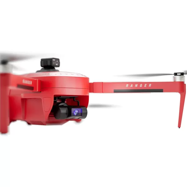 EXO X7 Ranger Plus  High End Camera Drone for Adults Long Battery ampamp Range 4K Camera 3 Axis Gimbal Obstacle Avoidance 27MPH Speed Powerful ampamp Playful Drone with Camera and GPS Return to Home 1 Battery USA RedUSA Red