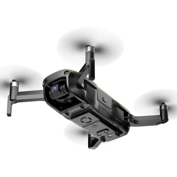 EXOTech BlackHawk 3 Pro FAA Approved Drone Professional 4K HDR Camera  UltraLong Flight Time with Advanced Navigation and Sport Modes BlackBlack