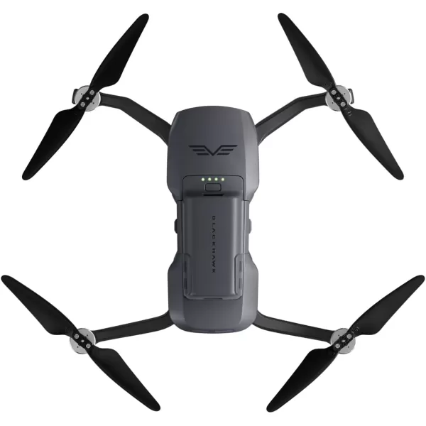 EXOTech BlackHawk 3 Pro FAA Approved Drone Professional 4K HDR Camera  UltraLong Flight Time with Advanced Navigation and Sport Modes BlackBlack