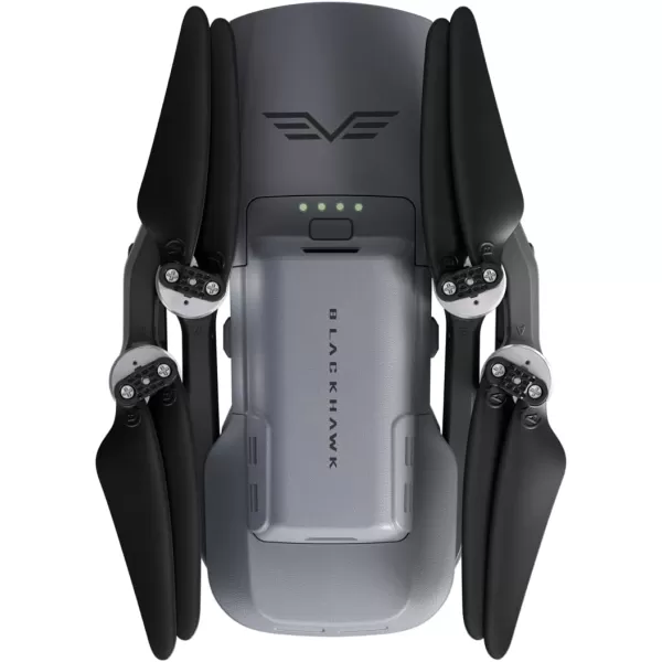 EXOTech BlackHawk 3 Pro FAA Approved Drone Professional 4K HDR Camera  UltraLong Flight Time with Advanced Navigation and Sport Modes BlackBlack