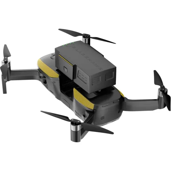 EXO  Blackhawk 2 Pro Drone Battery  35 Minutes of Flight Time  Intelligent Protection Features  Black and Gold