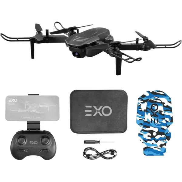 EXO Recon Drone  World Class Photo Quality CinemaQuality Video Powerful Flight EasytoUse Software and More  1 BatteryExo Recon Drone  1 Battery