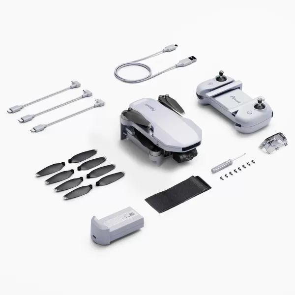 Potensic ATOM 3Axis Gimbal 4K GPS Drone Under 249g 96 Mins Flight Max 6KM Transmission Visual Tracking 4K30FPS QuickShots Lightweight for Adults and Beginners Fly More ComboStandard Kit