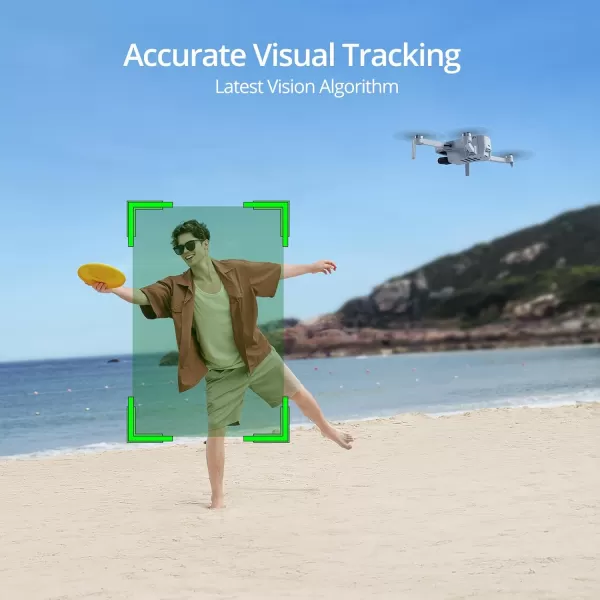 Potensic ATOM 3Axis Gimbal 4K GPS Drone Under 249g 96 Mins Flight Max 6KM Transmission Visual Tracking 4K30FPS QuickShots Lightweight for Adults and Beginners Fly More ComboStandard Kit