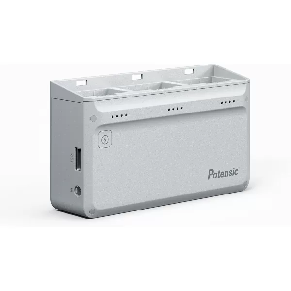 Potensic Atom SE Parallel Charging Hub with 2 Smart Batteries and 1 Super Quick Charge Adapte Batteries in This Set is for Atom SE Only