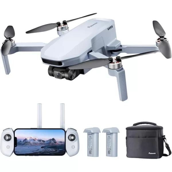 Potensic ATOM SE GPS Drone with 4K EIS Camera Under 249g 62 Mins Flight 4KM FPV Transmission Brushless Motor Max Speed 16ms Auto Return Lightweight and Foldable Drone for Adults BeginnerExpansion Kit