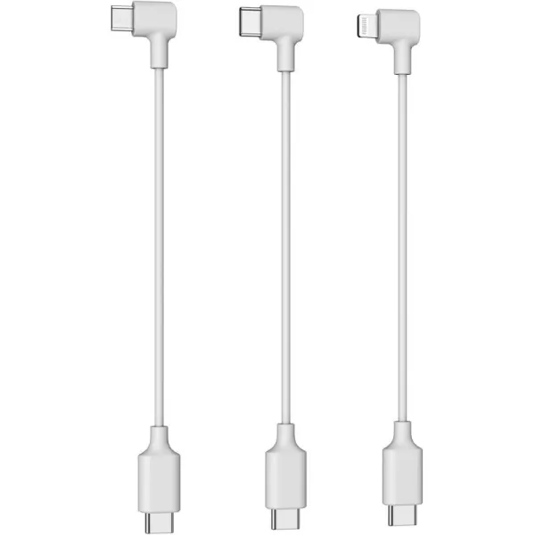Potensic Atom SE USB OTG Cable 3Pcs Set MicroType CLightning Port