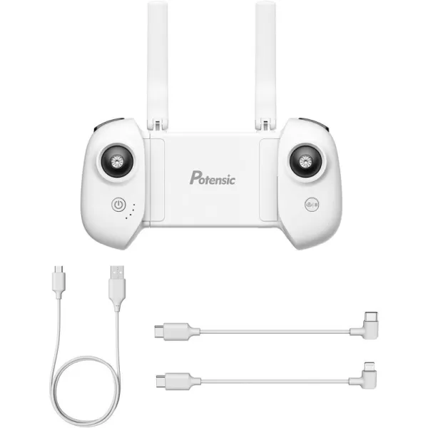 Potensic Remote Controller for Atom LT Drone Only with 1 USB Charging Cable and 2 OTG Cables