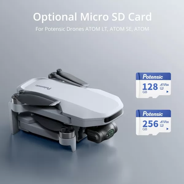 Potensic 256GB Micro Memory Card for Drones A1 U3 V30 Read Speed up to 100 MBs