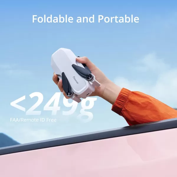 Potensic ATOM LT GPS Drone Under 249g 40 Mins Long Flight EIS 25K Camera 4KM FPV Transmission Brushless Motor Precise Auto Return SurgeFly Entry Level Foldable Drone for Adults Fly More Combo