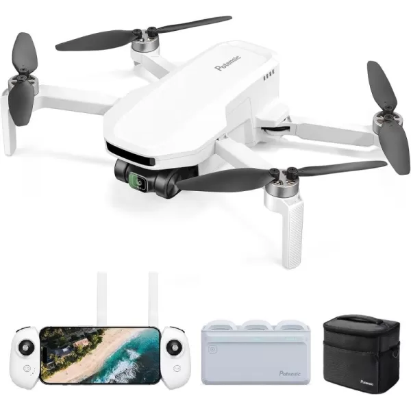 Potensic ATOM LT GPS Drone Under 249g 40 Mins Long Flight EIS 25K Camera 4KM FPV Transmission Brushless Motor Precise Auto Return SurgeFly Entry Level Foldable Drone for Adults Fly More Combo
