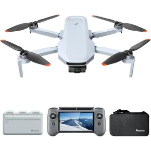 imagePotensic ATOM 2 Standard Kit with RC PTD 1 Drones with Camera for Adults 4K Video 8K Photo 10KM Transmission 3Axis Gimbal AI Track Vertical Shooting AI Night Shot Under 249g 32Min FlightFly More Combo RC PTD 1