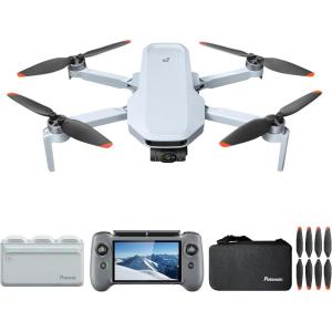 imagePotensic Atom 2 Drone with RC PTD 1 8K Photo Under 249g 3Axis Gimbal 10KM Transmission AI Track Vertical Shooting AI Night Shot Fly More Combo with 1 Extra Set of Propellers