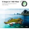 image:imagePotensic ND Filter Compatible with Atom 2 Drone ND2 to ND 32 5 Stops Adjustment Drone Lens Accessory