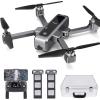 image:imagePotensic D88 Foldable Drone 5G WiFi FPV Drone with 2K Camera RC Quadcopter for Adults and Experts GPS Return Home Ultrasonic Altitude Setting Optical Flow Positioning Brushless Motors with Case