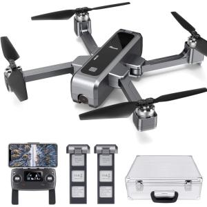 image:imagePotensic D88 Foldable Drone 5G WiFi FPV Drone with 2K Camera RC Quadcopter for Adults and Experts GPS Return Home Ultrasonic Altitude Setting Optical Flow Positioning Brushless Motors with Case