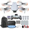 image:imagePotensic ATOM 2 Standard Kit Camera Drone Under 249g with 1 Battery AI Track and 10km Transmission APM2530121  64GB Card  Sling Backpack  Landing Pad  Cleaning Kit  More17pc Bundle3 Battery Combo