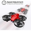 image:imagePotensic A20 Mini Drone for Kids and Beginners RC Nano Quadcopter 24G 6 Axis Altitude Hold Headless Mode Safe and Stable Flight 3 Batteries Great Gift Toy for Boys and Girls Redred