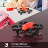 image:imagePotensic A20 Mini Drone for Kids and Beginners RC Nano Quadcopter 24G 6 Axis Altitude Hold Headless Mode Safe and Stable Flight 3 Batteries Great Gift Toy for Boys and Girls Redred