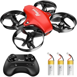 image:imagePotensic A20 Mini Drone for Kids and Beginners RC Nano Quadcopter 24G 6 Axis Altitude Hold Headless Mode Safe and Stable Flight 3 Batteries Great Gift Toy for Boys and Girls Redred