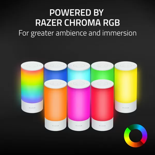 Razer Aether Lamp Pro MultiZone RGB LED Lighting  Touch Controls  Bluetooth  Game ampamp Music Sync  Works with Amazon Alexa Google Home  Razer Gamer Room App for Unified Control