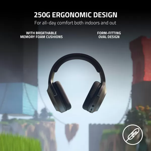 Razer Barracuda X Wireless Gaming ampamp Mobile Headset PC PlayStation Switch Android iOS 24GHz Wireless  Bluetooth  Lightweight  40mm Drivers  Detachable Mic  50 Hr Battery  Quartz PinkClassic Black