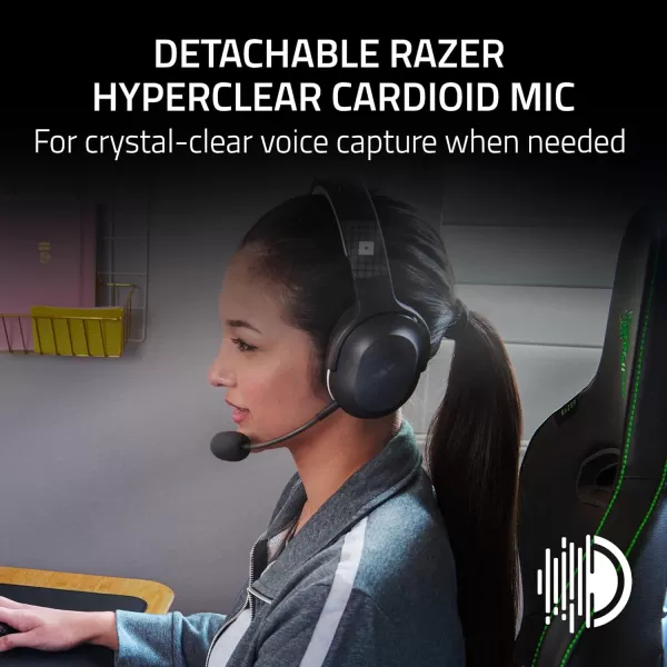 Razer Barracuda X Wireless Gaming ampamp Mobile Headset PC PlayStation Switch Android iOS 24GHz Wireless  Bluetooth  Lightweight  40mm Drivers  Detachable Mic  50 Hr Battery  Quartz PinkRoblox