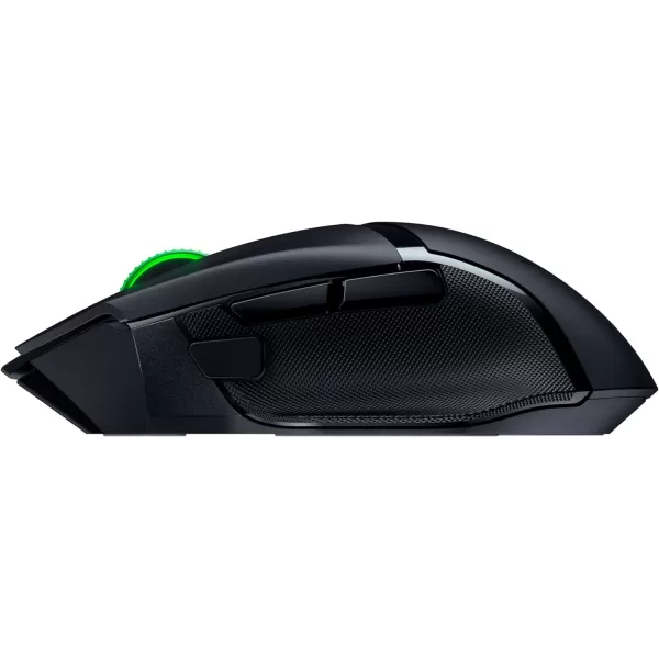 Razer Basilisk V3 X HyperSpeed Wireless Gaming Mouse Up to 285 Hr Battery  18K Optical Sensor  Mechanical Switches  Chroma RGB  9 Programmable Controls  Black