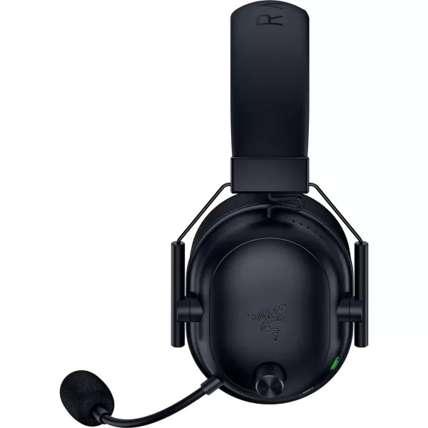 Razer BlackShark V2 HyperSpeed Wireless Gaming Headset 280g Lightweight  THX Spatial Audio  Bendable Mic  50mm Drivers  24GHz Bluetooth or USB  70 Hr Battery wUSB Type C Charging  Black
