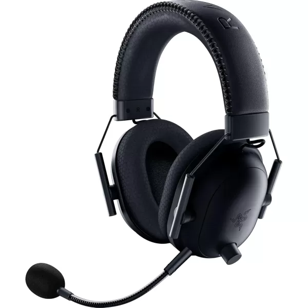 Razer BlackShark V2 Pro Wireless Gaming Headset Super Wideband Mic  Pro Tuned FPS Profiles  50mm Drivers  Plush Noise Isolating Earcups  70 Hr Battery  Bluetooth  for PC PS5 Switch  BlackBlack