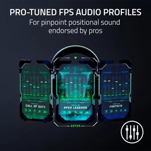 Razer BlackShark V2 Pro Wireless Gaming Headset Super Wideband Mic  Pro Tuned FPS Profiles  50mm Drivers  Plush Noise Isolating Earcups  70 Hr Battery  Bluetooth  for PC PS5 Switch  BlackBlack