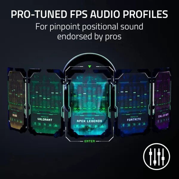 Razer BlackShark V2 Pro Wireless Gaming Headset Super Wideband Mic  Pro Tuned FPS Profiles  50mm Drivers  Plush Noise Isolating Earcups  70 Hr Battery  Bluetooth  for PC PS5 Switch  BlackWhite