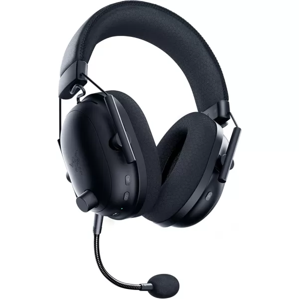 Razer BlackShark V2 Pro Wireless Gaming Headset Super Wideband Mic  Pro Tuned FPS Profiles  50mm Drivers  Plush Noise Isolating Earcups  70 Hr Battery  Bluetooth  for PC PS5 Switch  BlackBlack