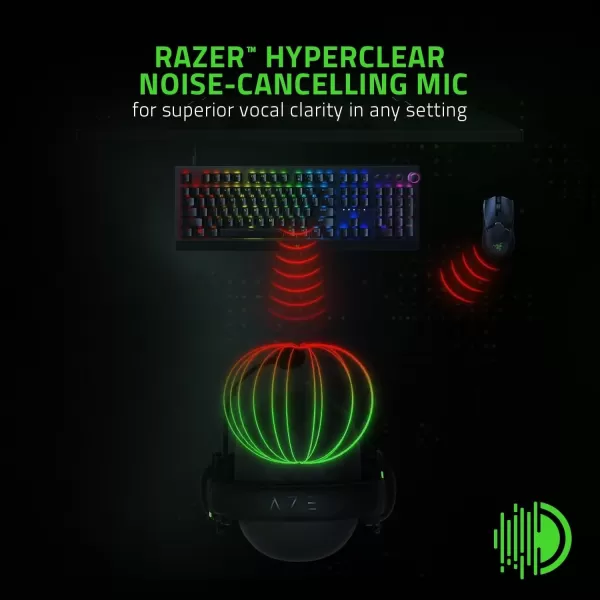 Razer BlackShark V2 X Wired Gaming Headset with 71 Surround Sound 50mm Drivers Noise Cancelling MicBlack