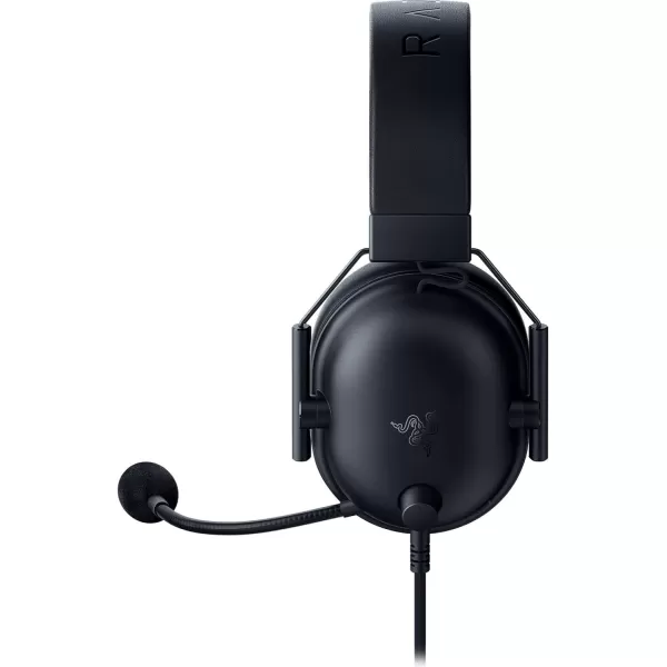 Razer BlackShark V2 X Wired Gaming Headset with 71 Surround Sound 50mm Drivers Noise Cancelling MicClassic Black