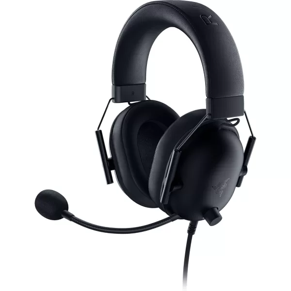 Razer BlackShark V2 X Wired Gaming Headset with 71 Surround Sound 50mm Drivers Noise Cancelling MicClassic Black