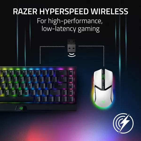 Razer Cobra Pro Wireless Gaming Mouse 10 Customizable Controls  Chroma RGB Lighting  30K Optical Sensor  Gen3 Switches  24GHz Bluetooth ampamp USB Type C  Up to 170 Hr Battery  BlackWhite