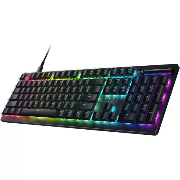 Razer DeathStalker V2 Pro Wireless Gaming Keyboard Low Profile Optical Switches Linear Red  HyperSpeed Wireless ampamp Bluetooth  Chroma RGB  Up to 200 Hr Battery  Snap TapClassic Black