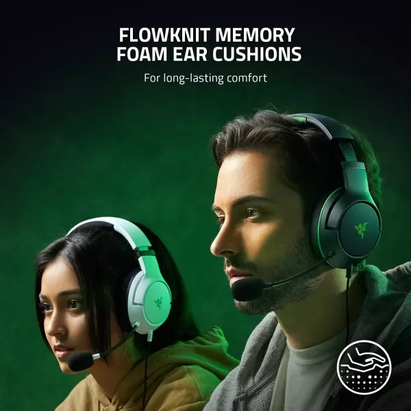 Razer Kaira X Wired Headset for Xbox Series XS Xbox One PC Mac ampamp Mobile Devices Triforce 50mm Drivers  HyperClear Cardioid Mic  Memory Foam Ear Cushions  OnHeadset Controls  Pulse RedWhite