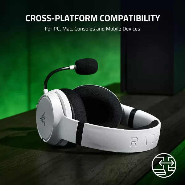 Razer Kaira X Wired Headset for Xbox Series XS Xbox One PC Mac ampamp Mobile Devices Triforce 50mm Drivers  HyperClear Cardioid Mic  Memory Foam Ear Cushions  OnHeadset Controls  Pulse RedWhite